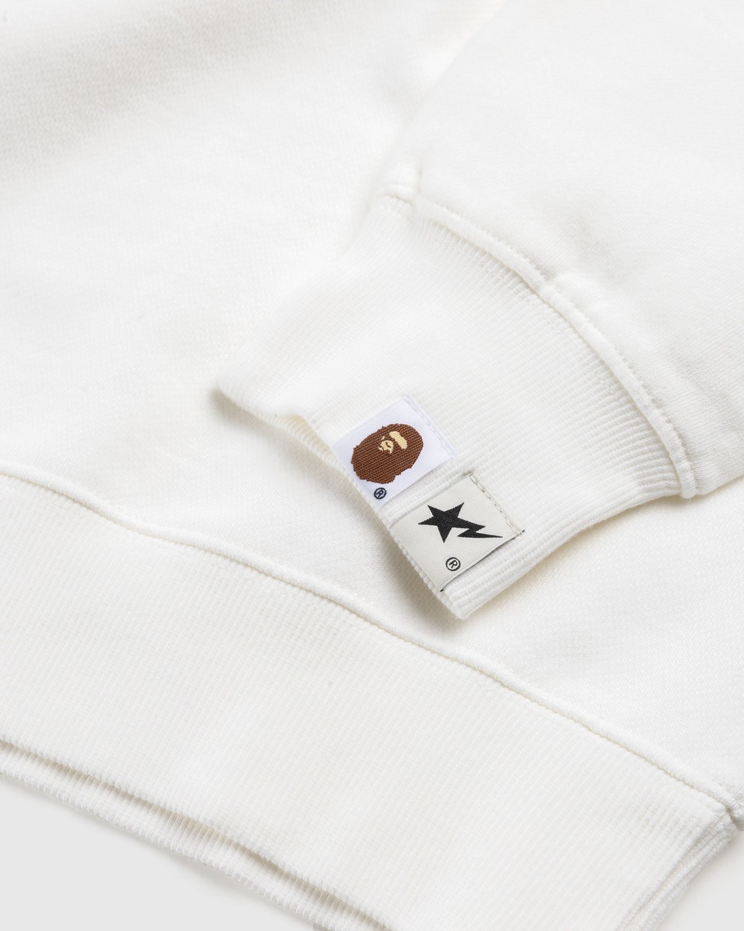 BAPE x Highsnobiety – Heavy Washed Crewneck Ivory - Sweats - Beige - Image 7