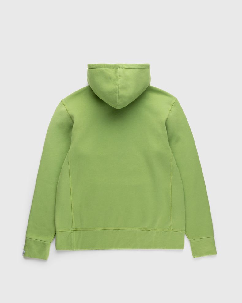 Winnie New York Cotton Fleece Hoodie Green Highsnobiety Shop