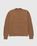 Acne Studios – Wool Crewneck Sweater Toffee Brown