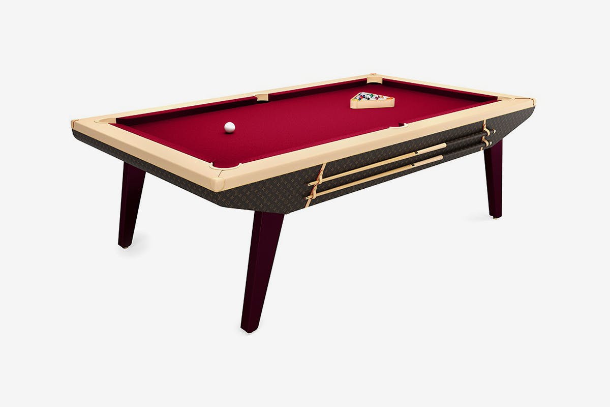The Louis Vuitton Pool Table: Why High-Fashion Billiards Is Actually a Thing