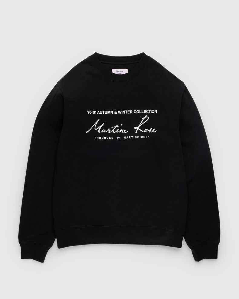 Martine Rose – Classic Crew Black