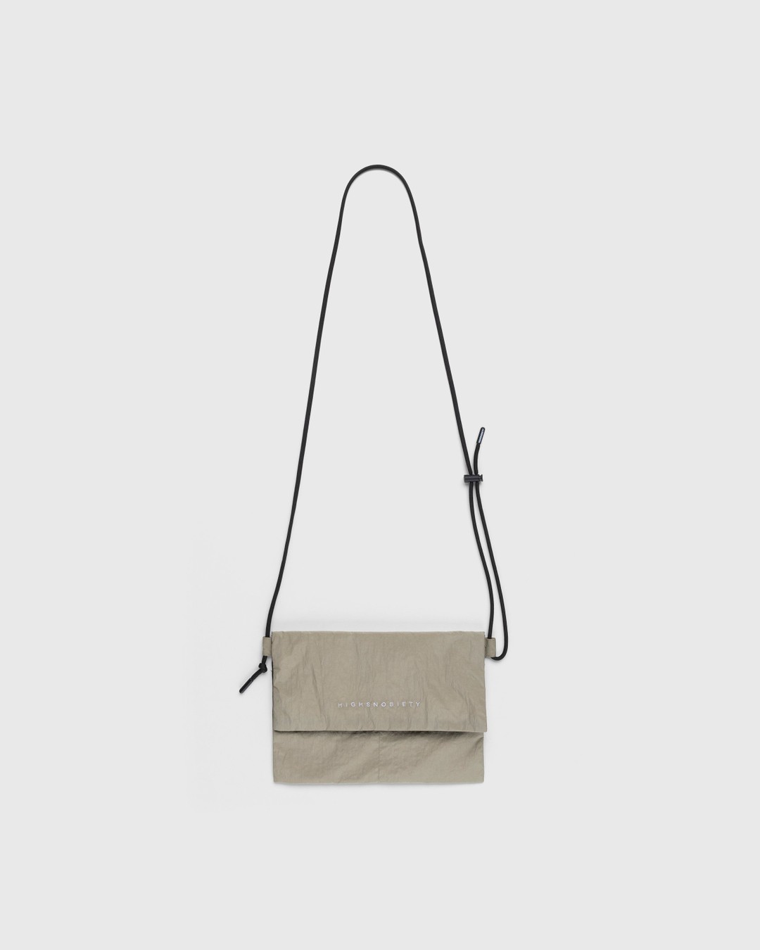 Highsnobiety – Nylon Side Bag Beige - Bags - Beige - Image 1