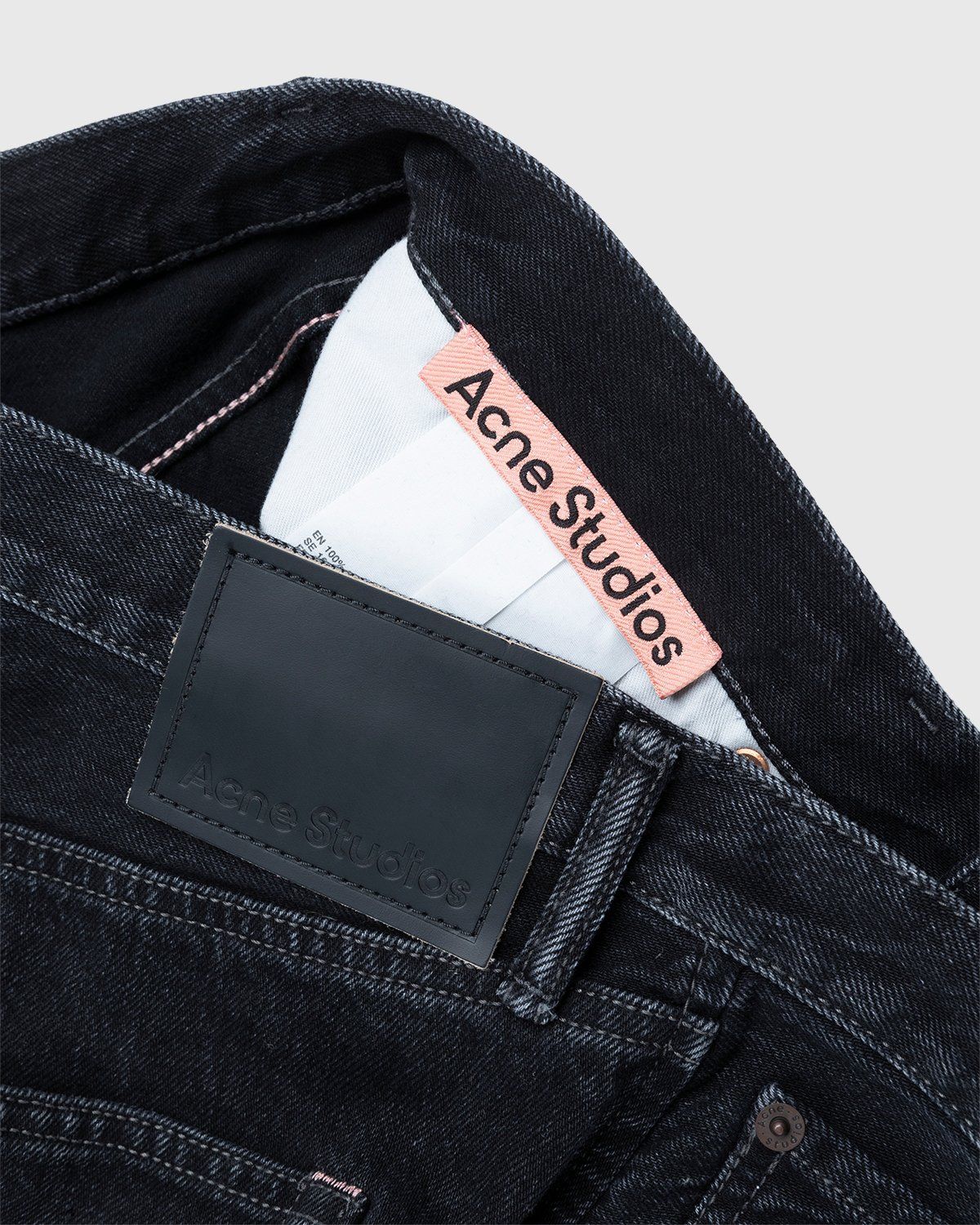 Acne Studios – Acne Studios 2003 Loose Fit Jeans Vintage Black - Denim - Black - Image 4