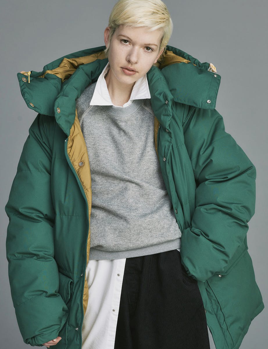 North face purple label jacket store
