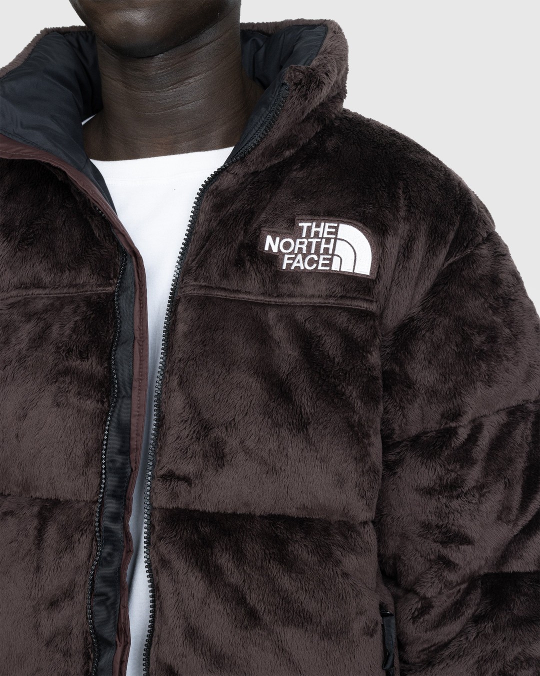 North face fluffy jacket on sale