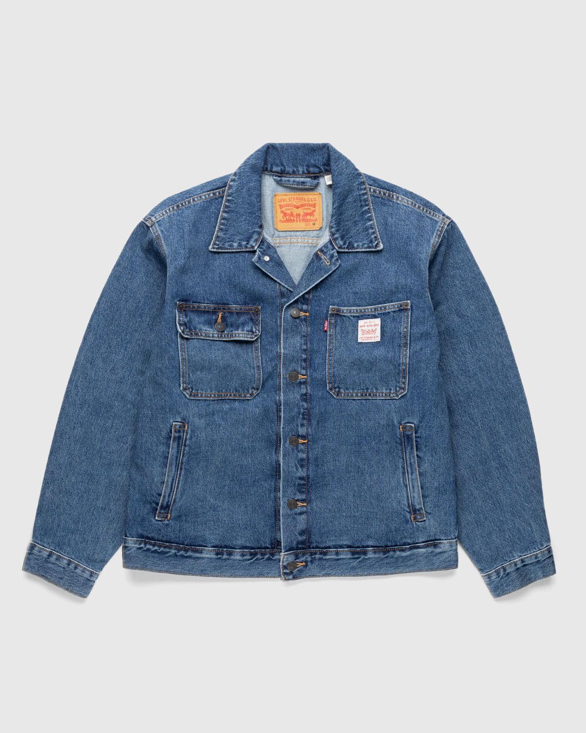 Levi\'s – Sunrise Trucker Jacket Medium Indigo | Highsnobiety Shop