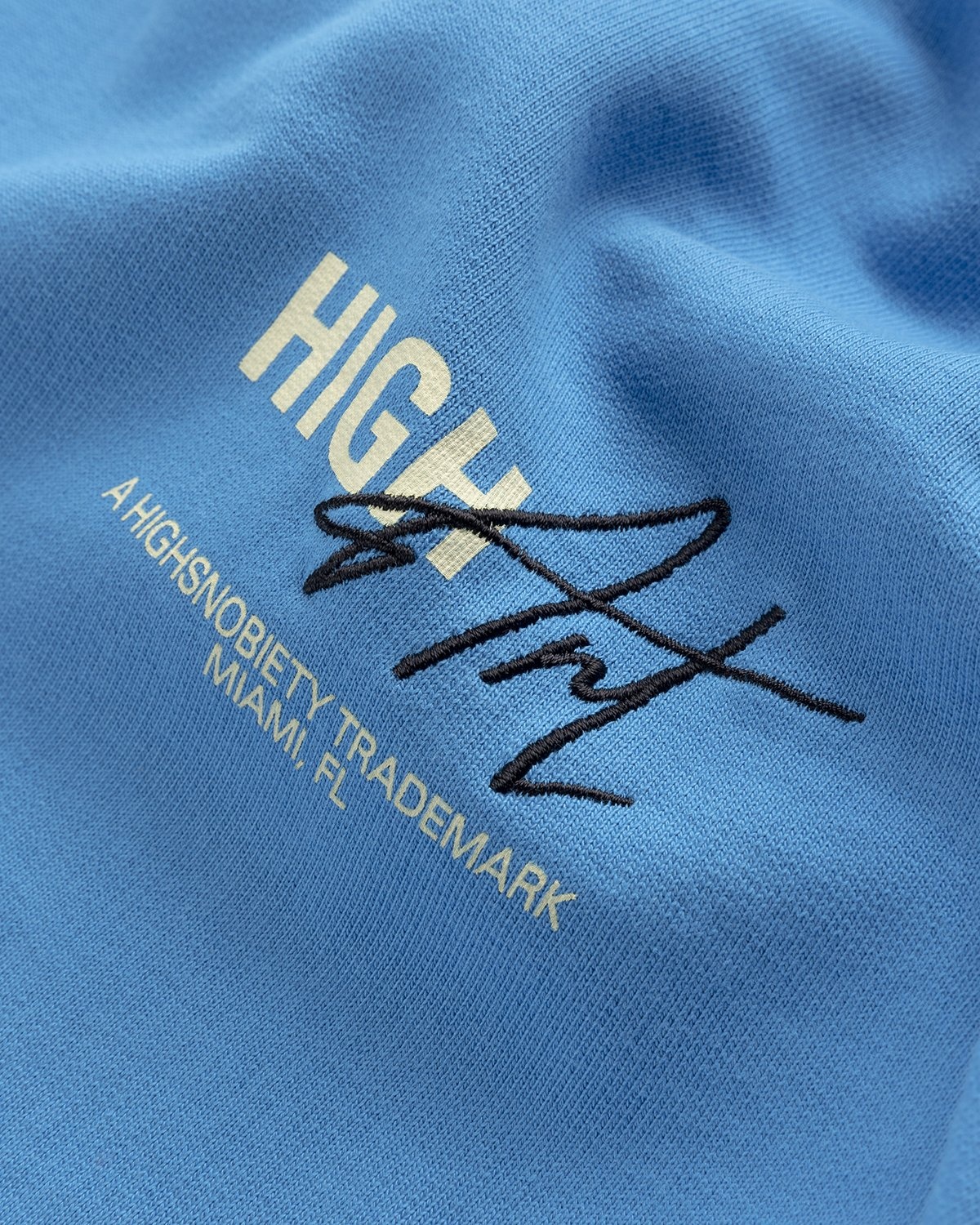 Highsnobiety – HIGHArt Hoodie Blue - Sweats - Blue - Image 6