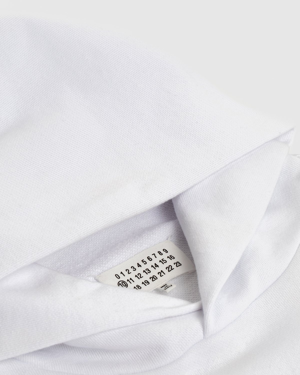 Maison Margiela – Hoodie White - Sweats - White - Image 6