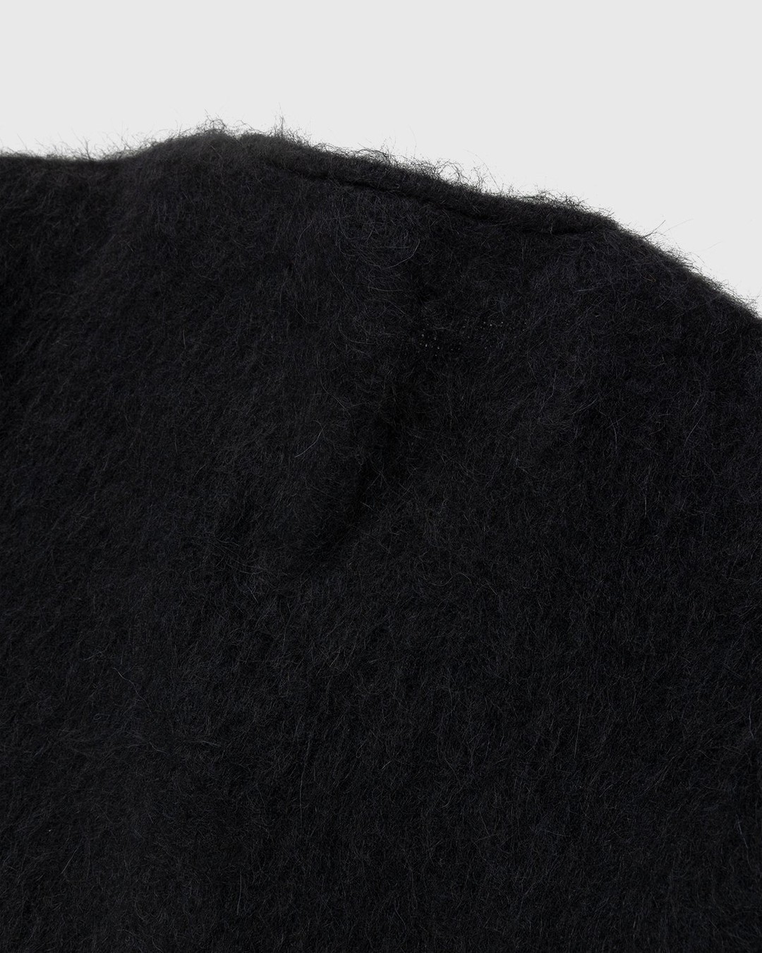 Our Legacy – Cardigan Black Mohair - Cardigans - Black - Image 4