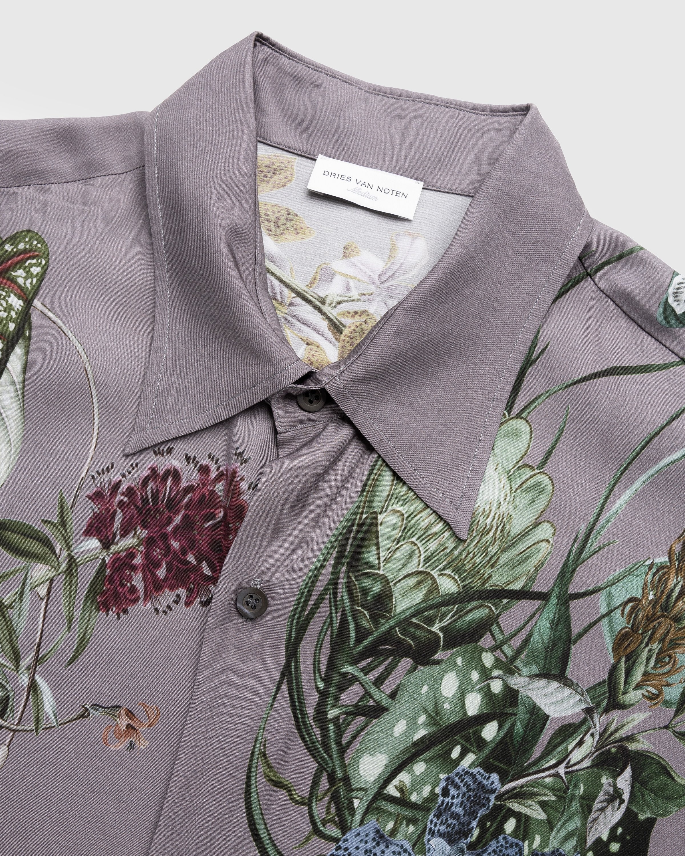 Dries van Noten – Cassidye Shirt Mauve - Shirts - Purple - Image 5