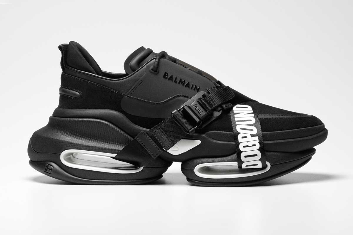DOGPOUND & Balmain Drop BBold Sneakers For the Gym