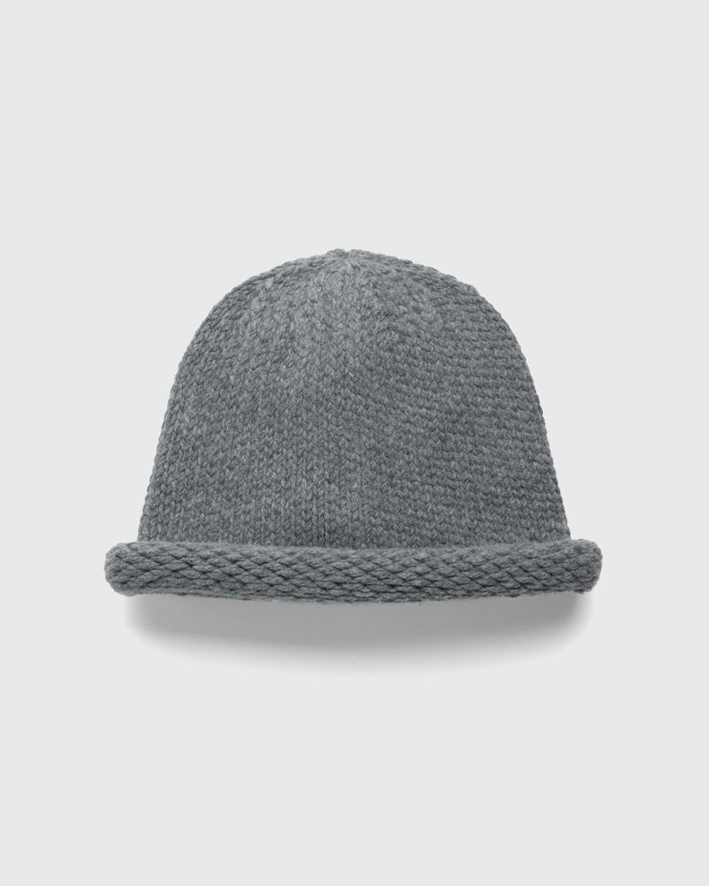 Wool Beanie Middle Grey