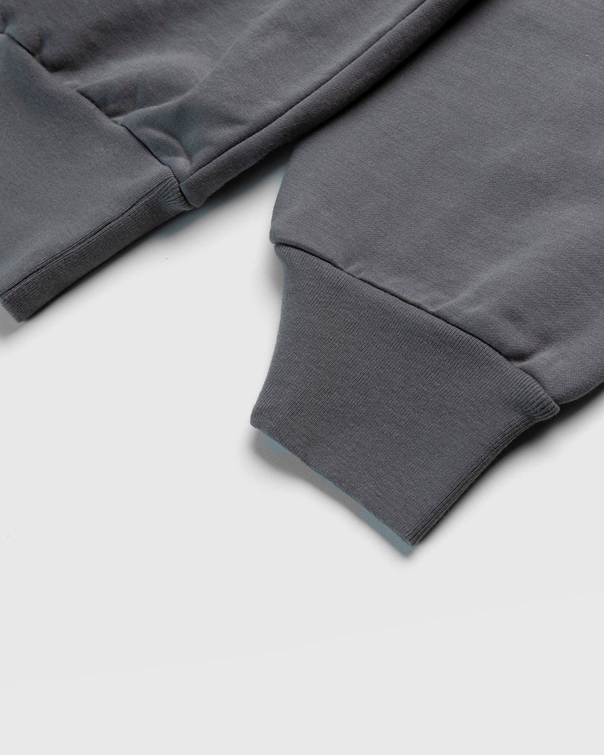 Auralee – Knitted Cotton Crew Grey - Sweats - Grey - Image 4