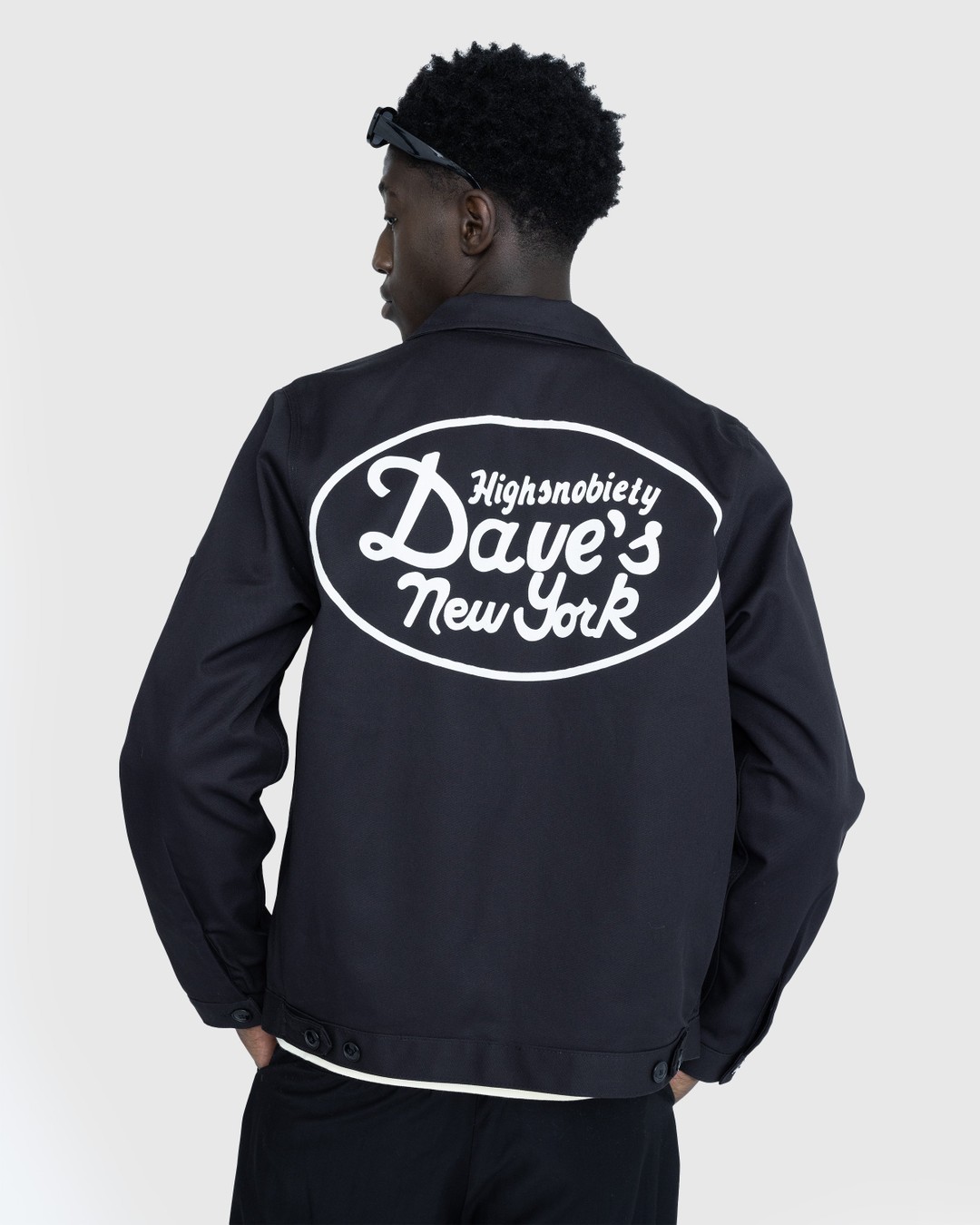 Dave's New York x Highsnobiety – Dickies Eisenhower Jacket Black - Outerwear - Black - Image 4