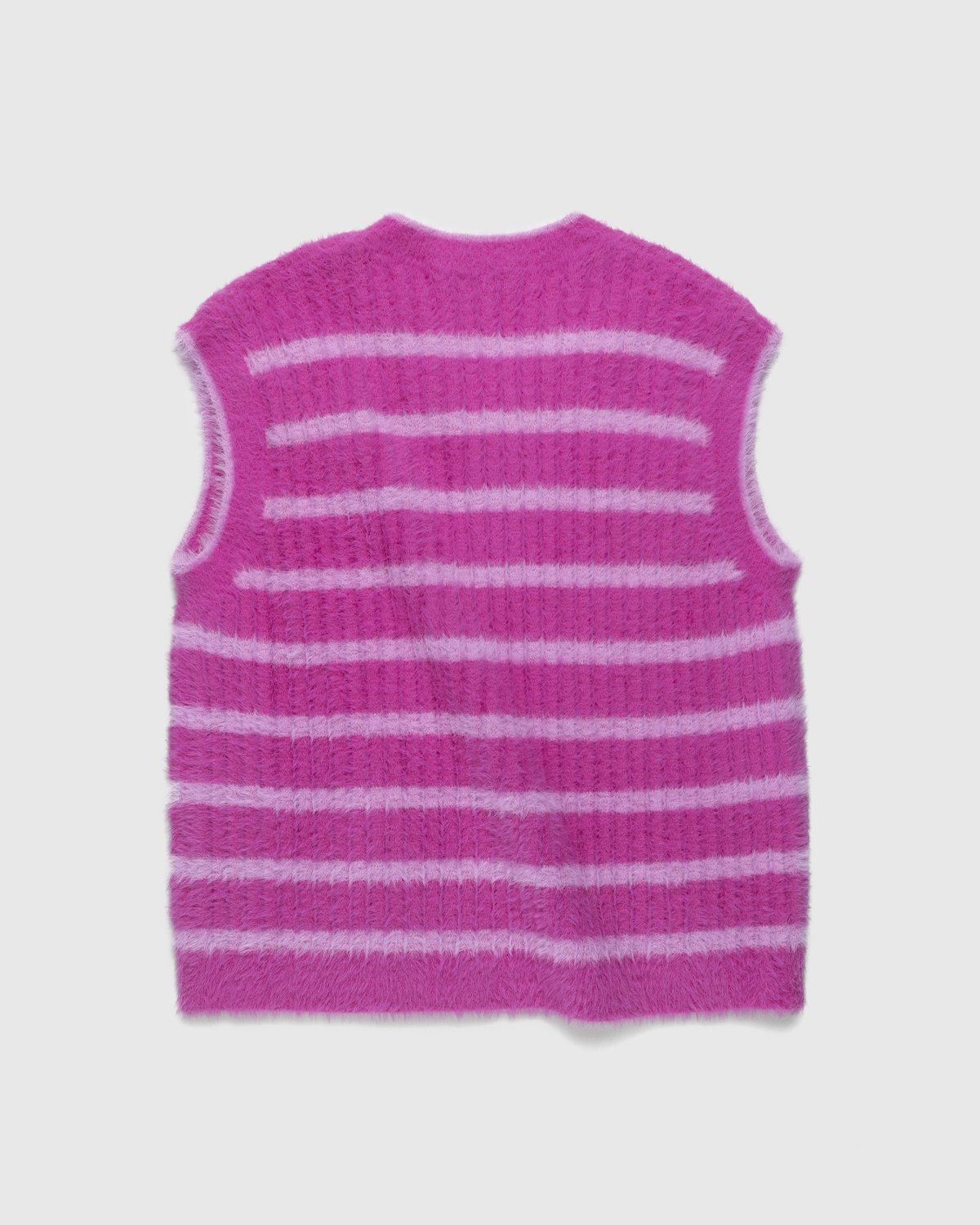 JACQUEMUS – Le Gilet Neve Multi-Pink - Knitwear - Pink - Image 2