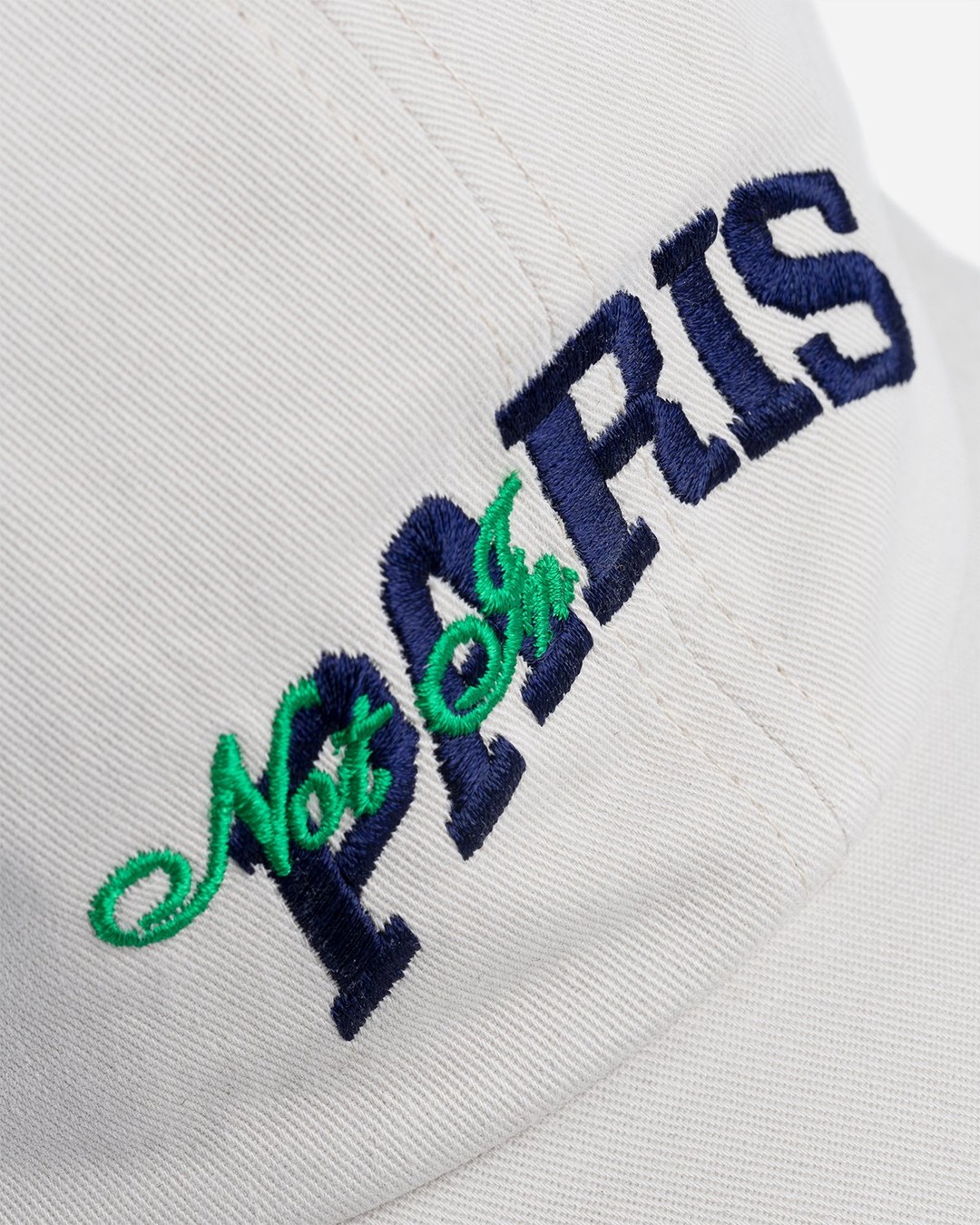 Highsnobiety – Not In Paris 3 Logo Cap Natural - Hats - Beige - Image 5