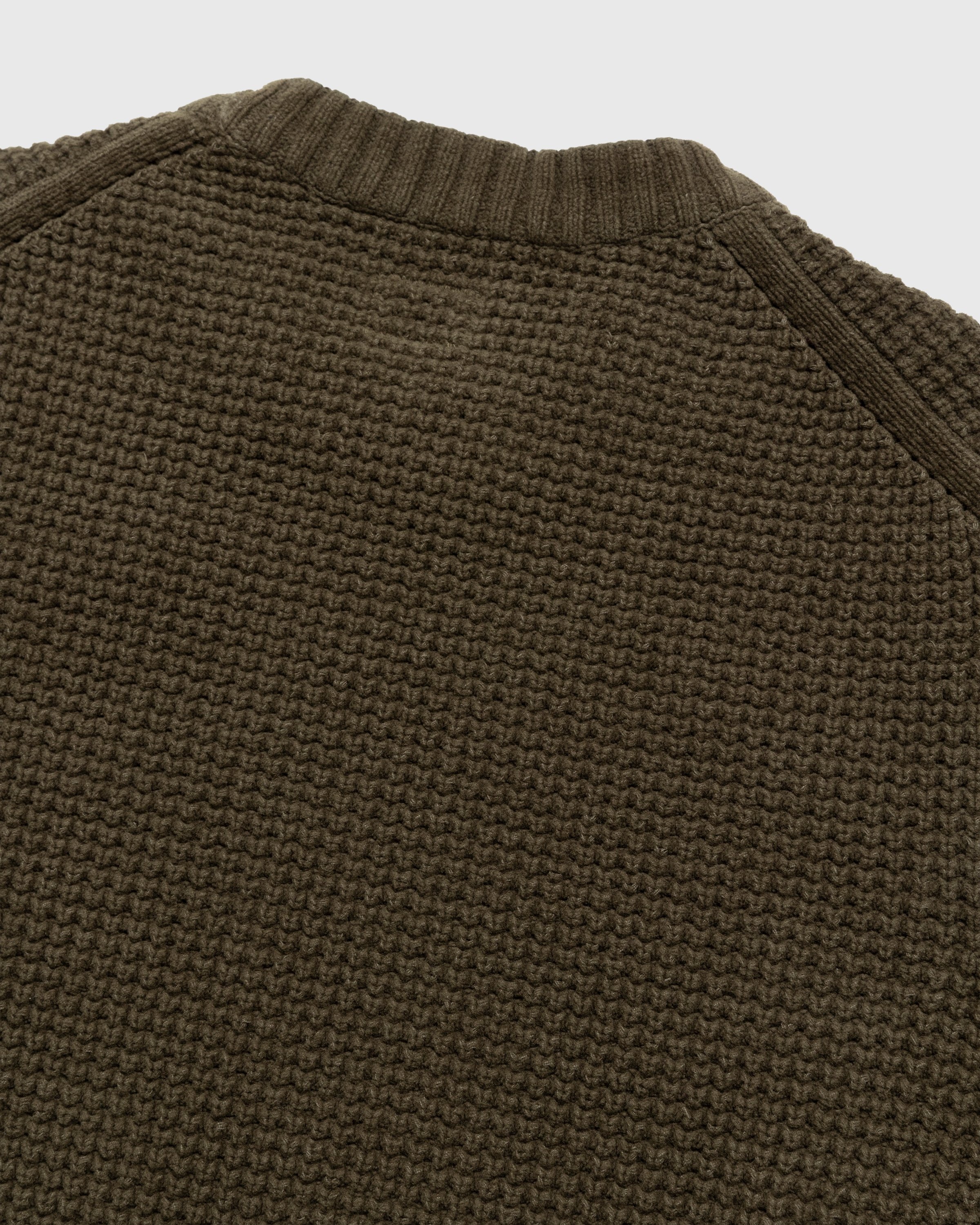 C.P. Company – Chenille Cotton Jumper Green - Knitwear - Green - Image 4