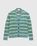 Marni – Striped Mohair Cardigan Blue