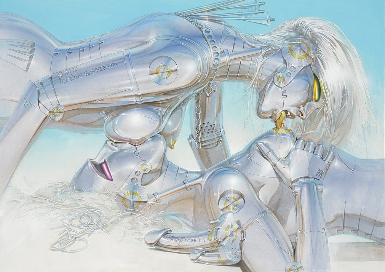 Hajime Sorayama, Untitled, 2020