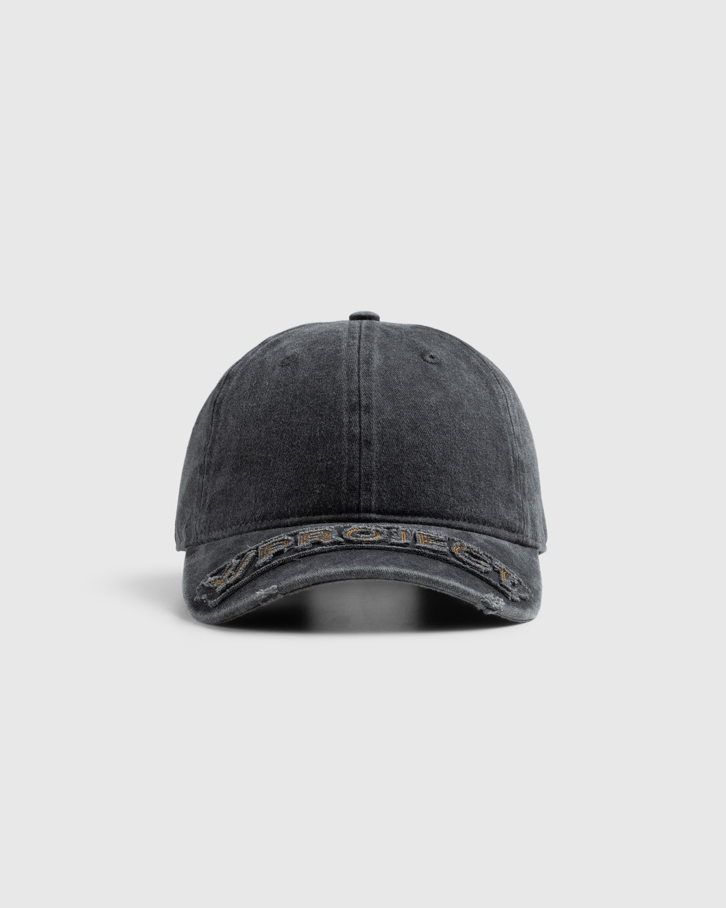 Y/Project – Baseball Cap Vintage Black - Hats - Black - Image 3