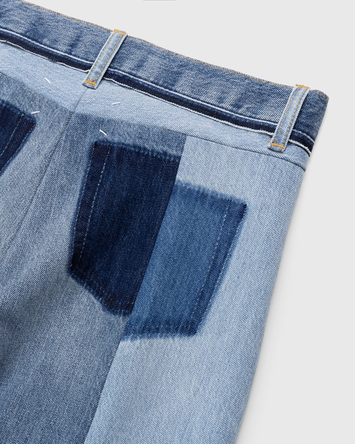 Maison Margiela – Spliced Jeans Blue - Denim - Blue - Image 5