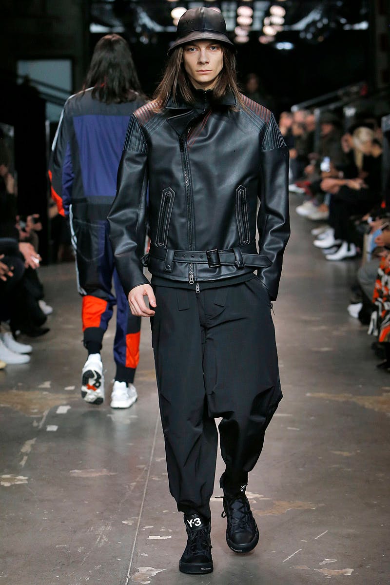 Y3 Paris Menswear Fashion Week Fall Winter 2019 Paris Jan 2019 Adidas yohji yamamoto