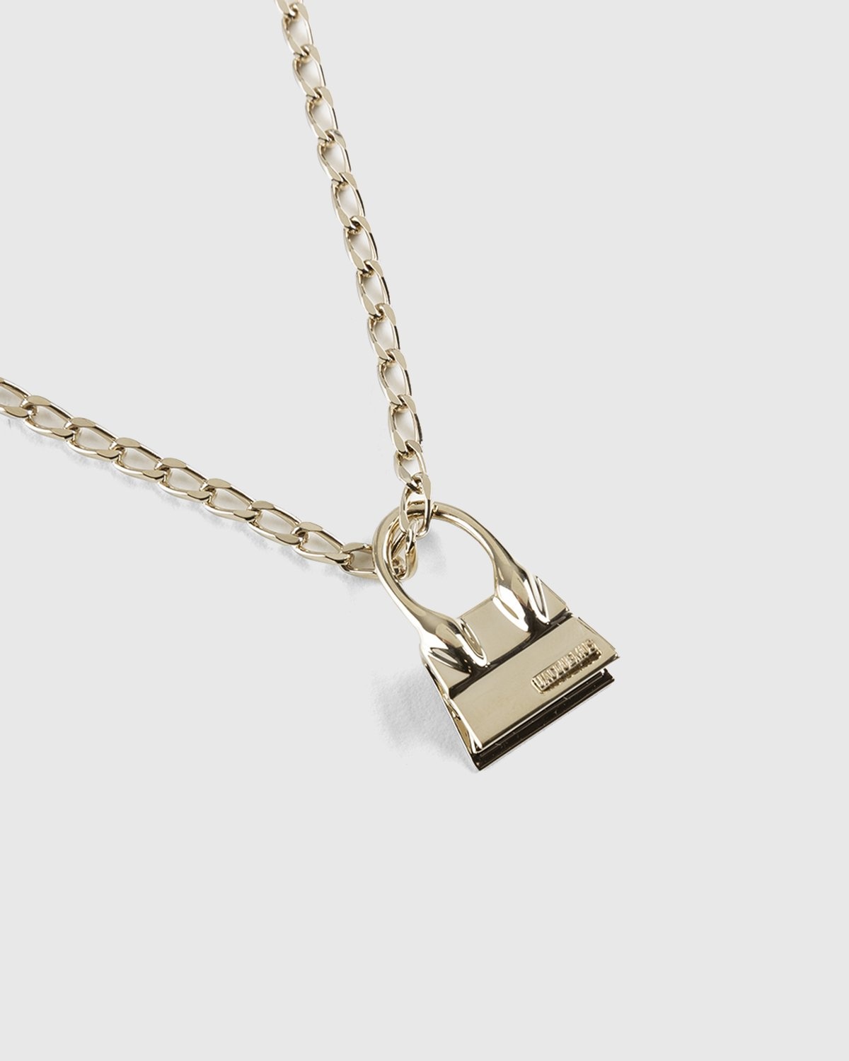JACQUEMUS – Le Collier Chiquito Light Gold - Jewelry - Blue - Image 2