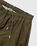 Highsnobiety – Cotton Nylon Water Short Olive - Shorts - Green - Image 3