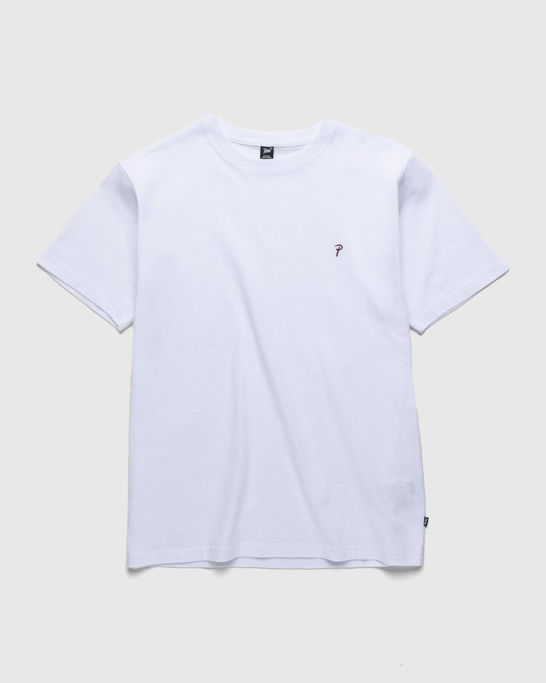 Patta – Basic Script P T-Shirt White - T-shirts - White - Image 1