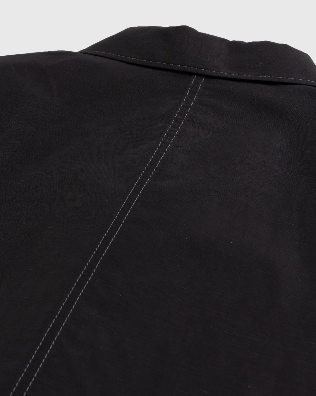 Lemaire – Military Overshirt Black - Outerwear - Black - Image 7