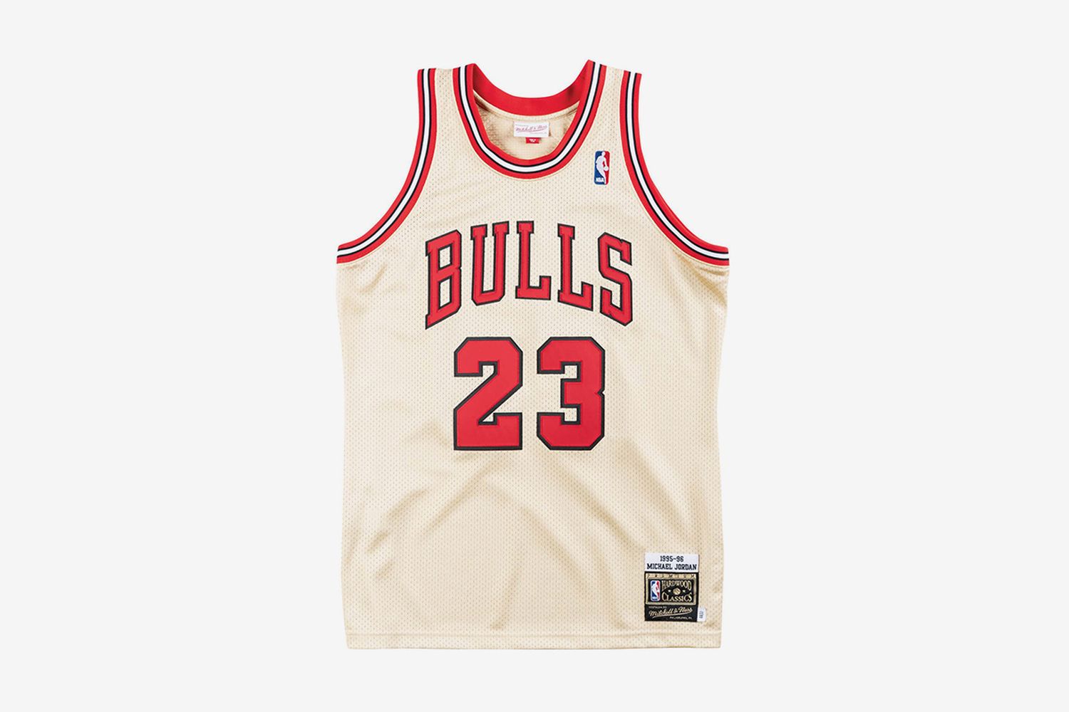 Premium Gold Jersey Chicago Bulls 1995-96 Michael Jordan