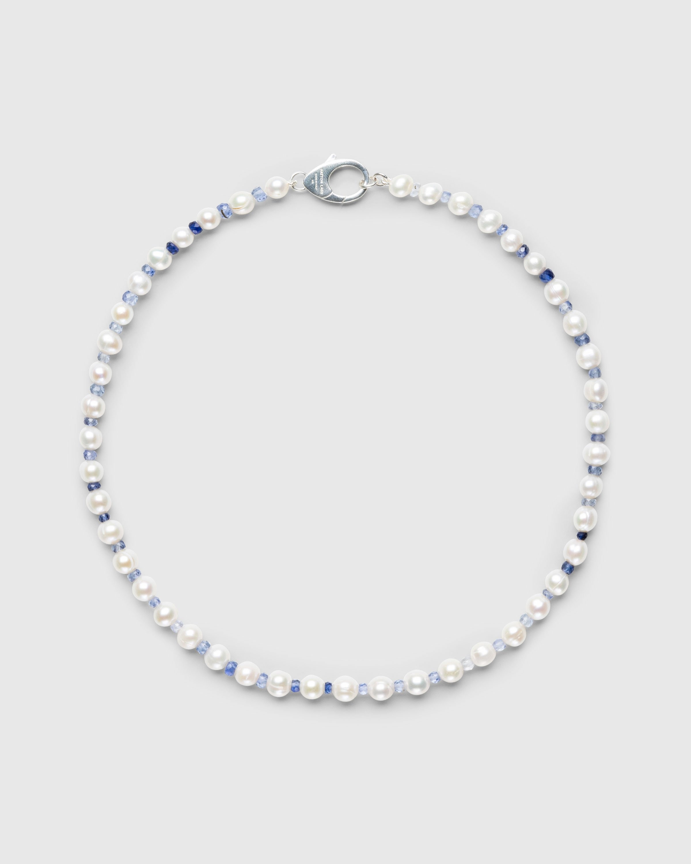 Hatton Labs – Gradient Crystal Pearl Chain Silver/White - Jewelry - Multi - Image 1