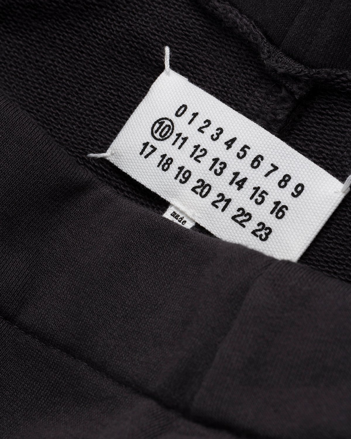 Maison Margiela – Tailored Cotton Trousers Washed Black - Pants - Black - Image 3