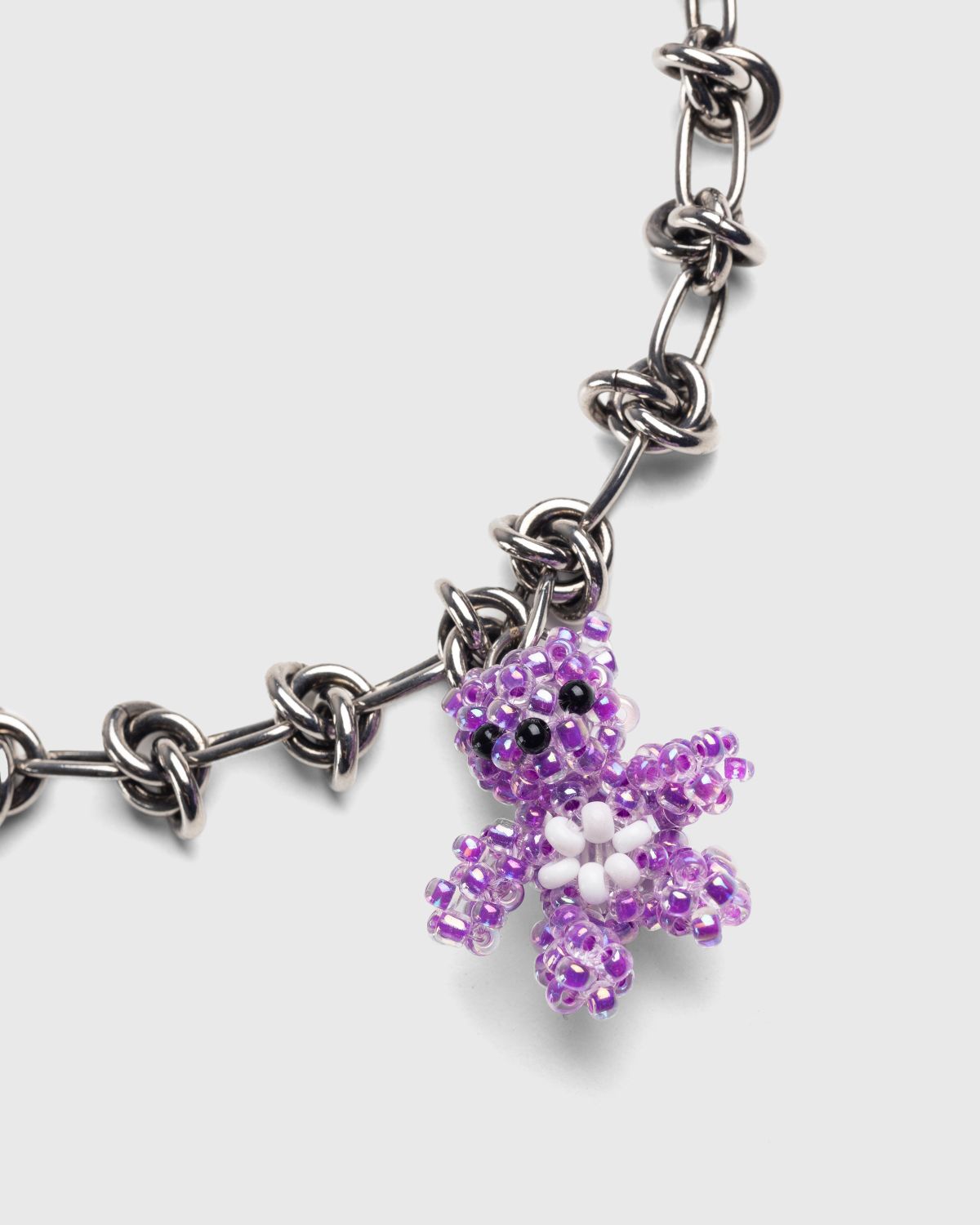 Acne Studios – Charm Necklace Antique Silver - Jewelry - Multi - Image 6