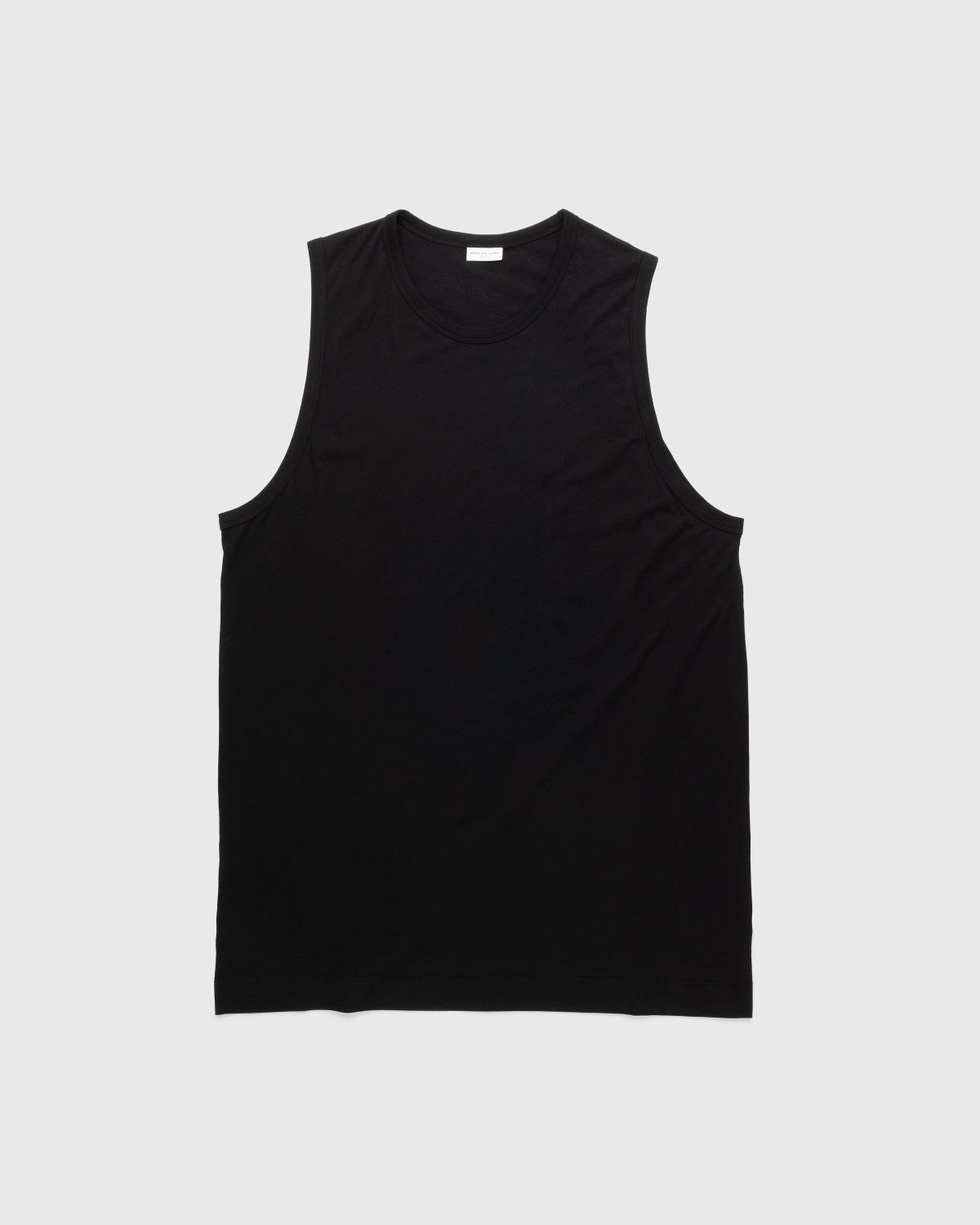 Dries van Noten – Hanator Sleeveless T-Shirt Black - Tops - Black - Image 1
