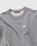 Acne Studios – Organic Cotton Crewneck Sweatshirt Light Grey Melange - Sweatshirts - Grey - Image 4