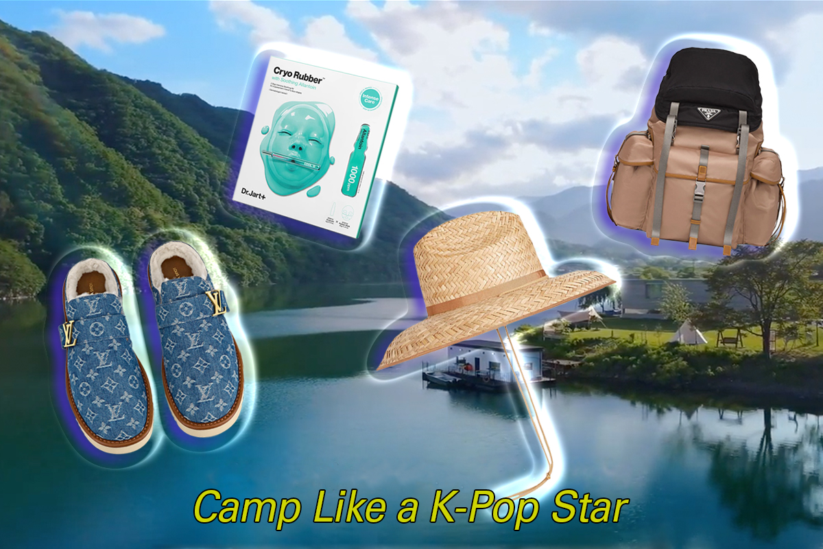 Go camping like BTS