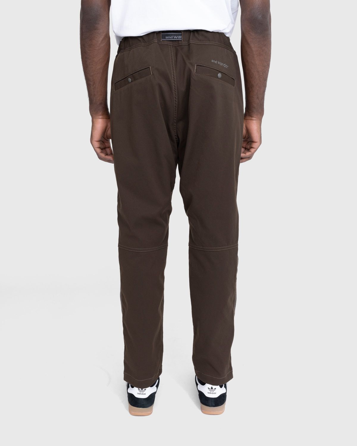 And Wander – Polyester Climbing Pants Khaki - Pants - Green - Image 4