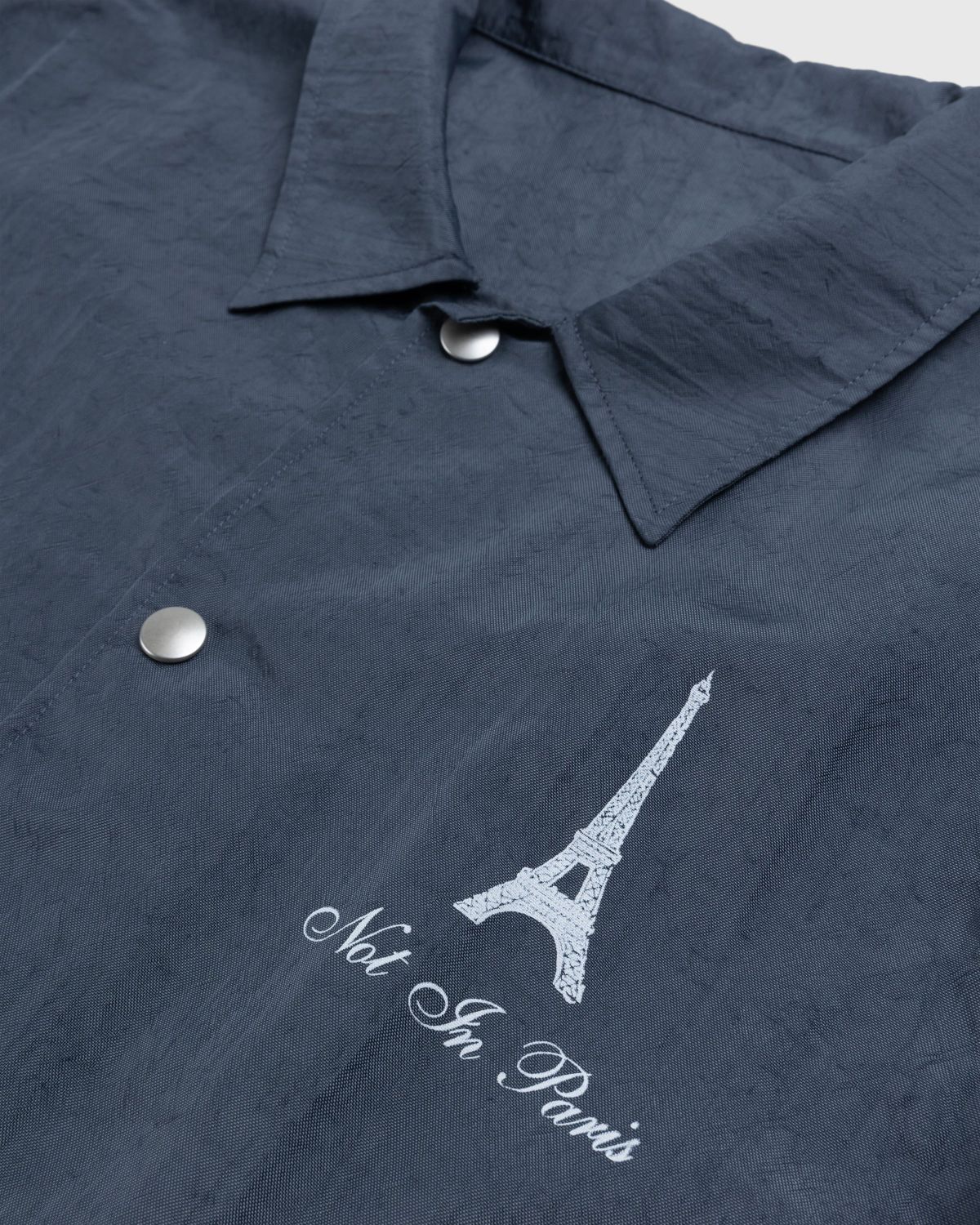 Highsnobiety – Not in Paris 5 Coach Jacket - Outerwear - Grey - Image 6