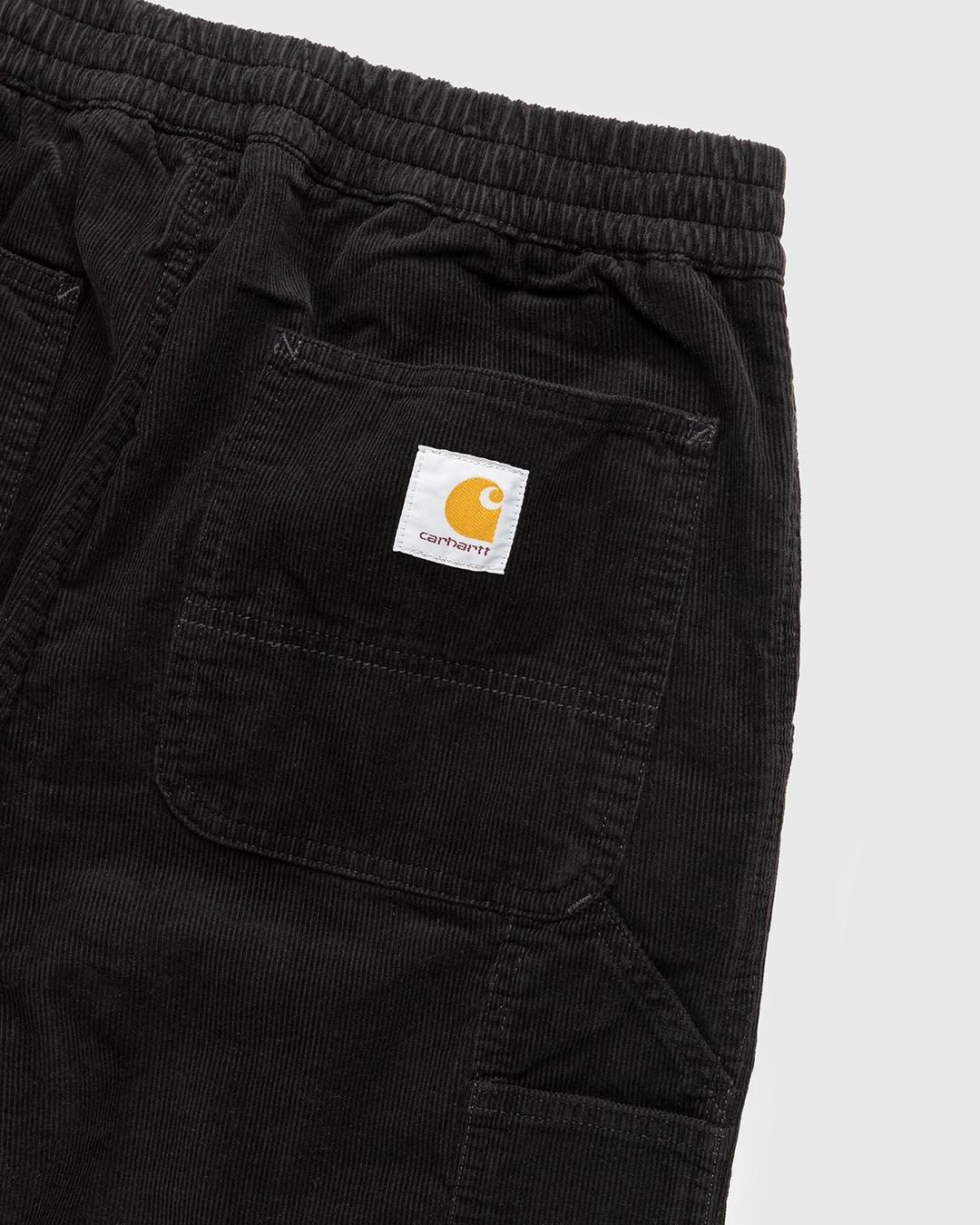 Carhartt WIP – Flint Short Black Rinsed - Shorts - Black - Image 3