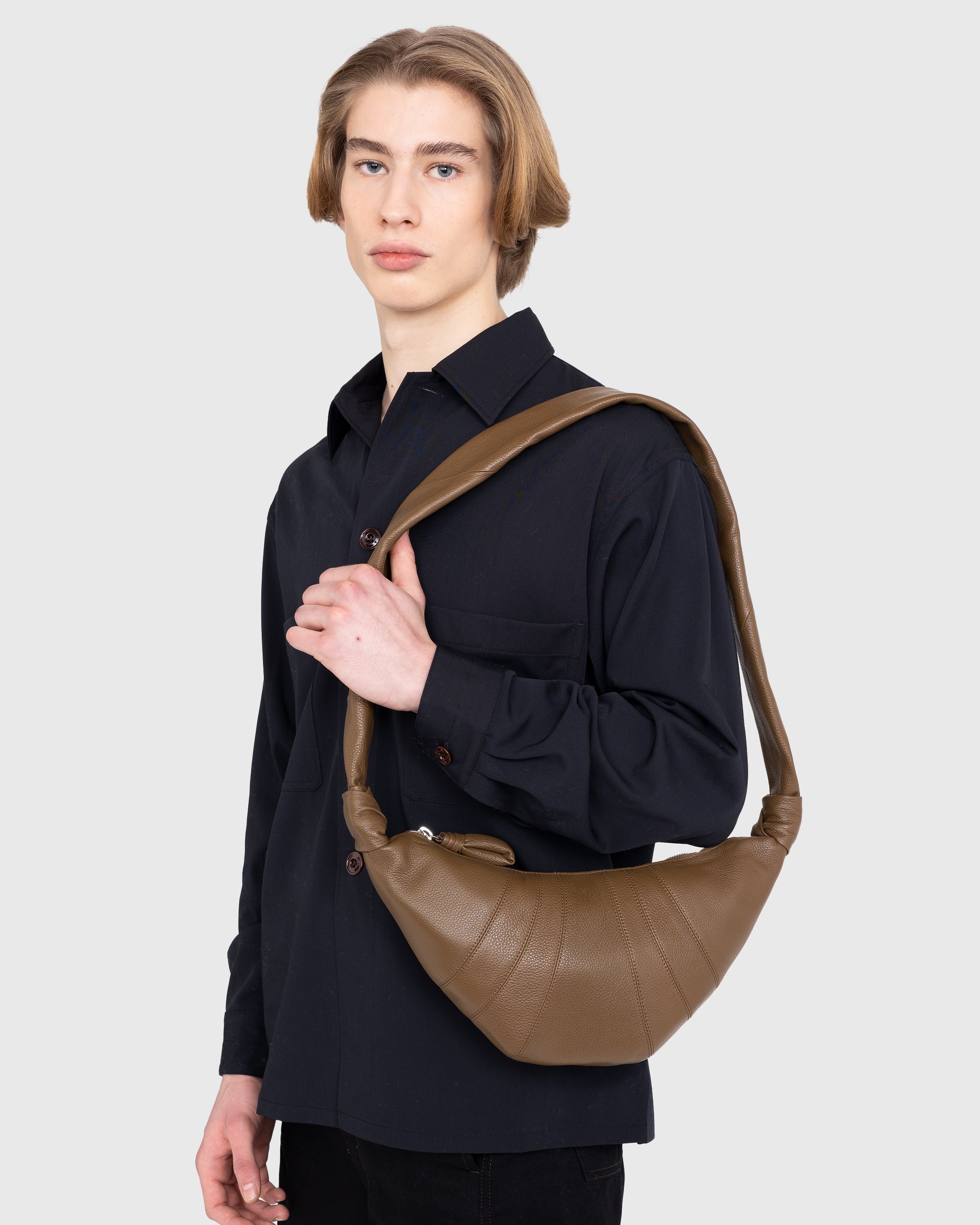 Lemaire Small Croissant Bag Green Highsnobiety Shop