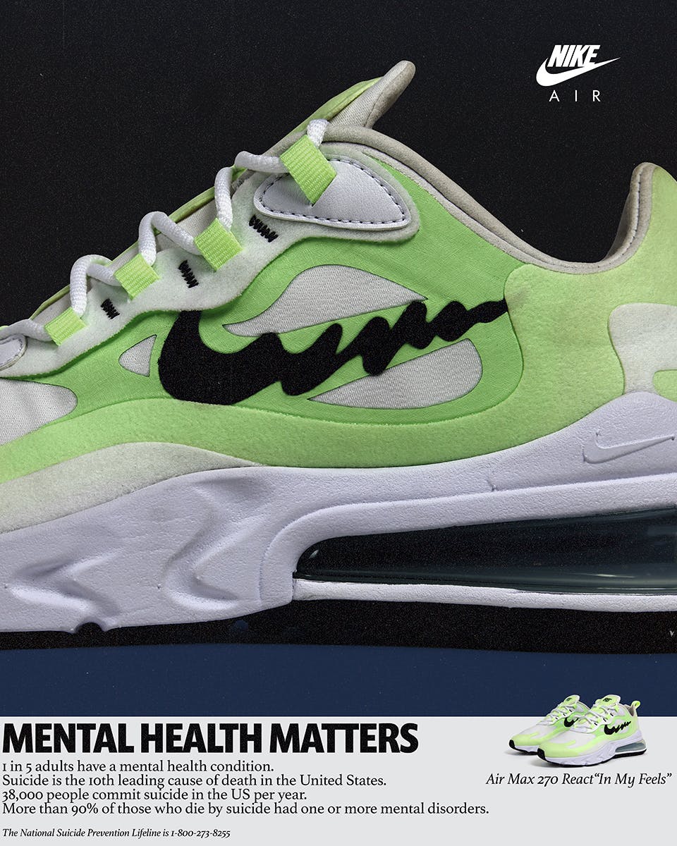 nike air max 270 react in my feels release date price Liz Beecroft