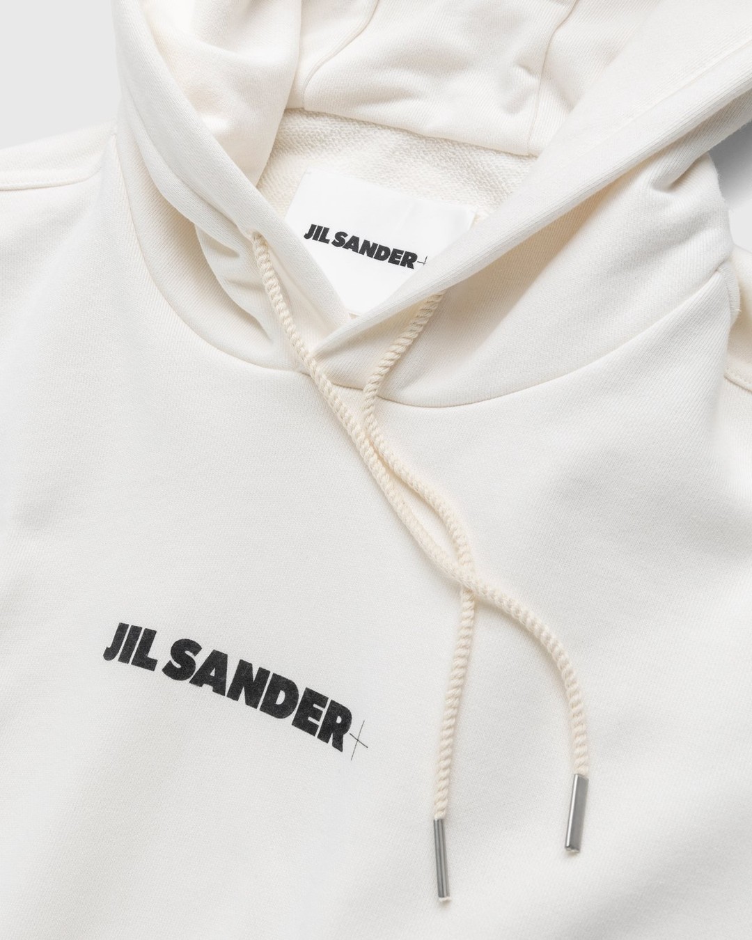 Jil Sander – Logo Hoodie Natural