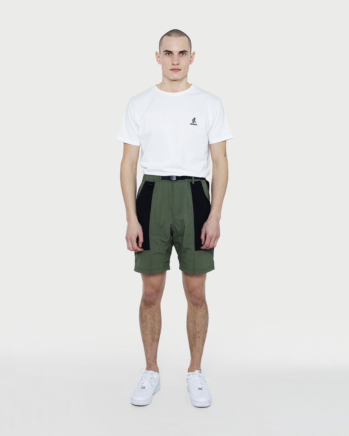 Gramicci Shell Gear Shorts Olive Black Highsnobiety Shop
