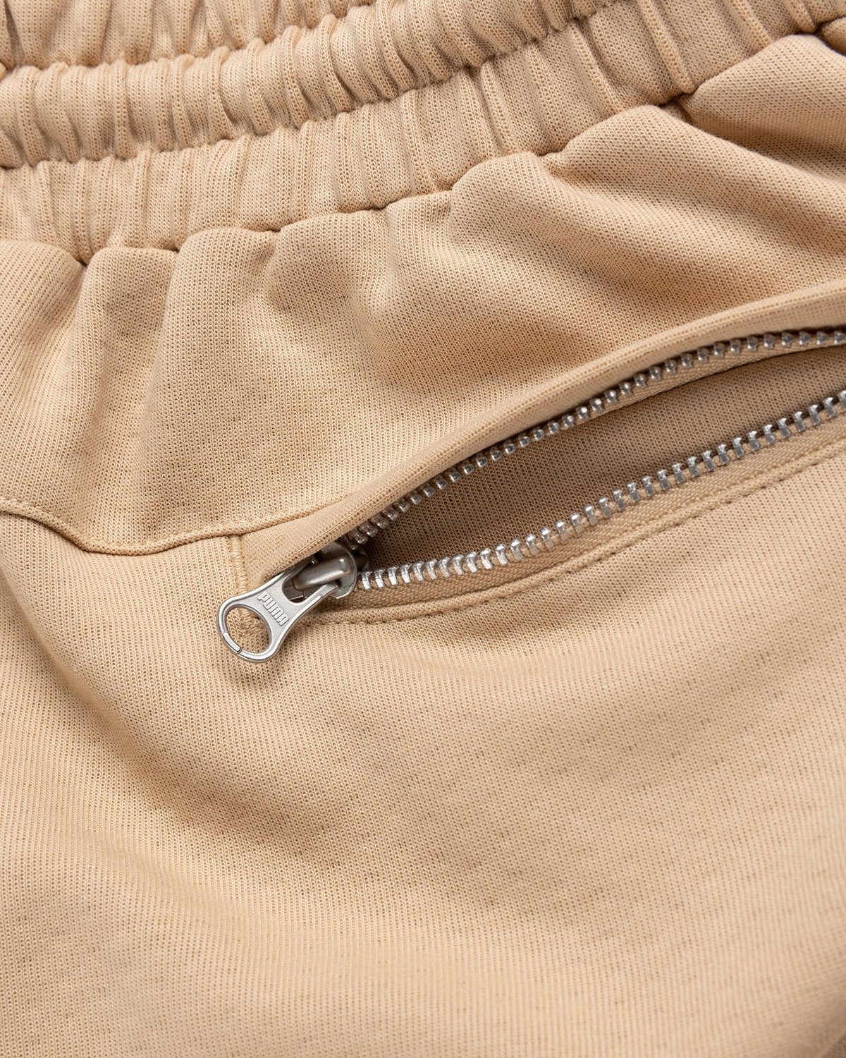 Puma x AMI – Wide Logo Pants Ginger Root - Pants - Beige - Image 5