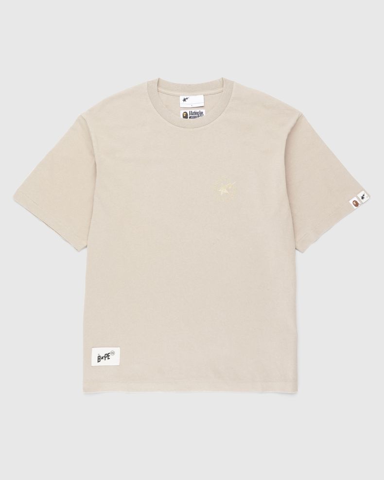Heavy Washed T-Shirt Beige