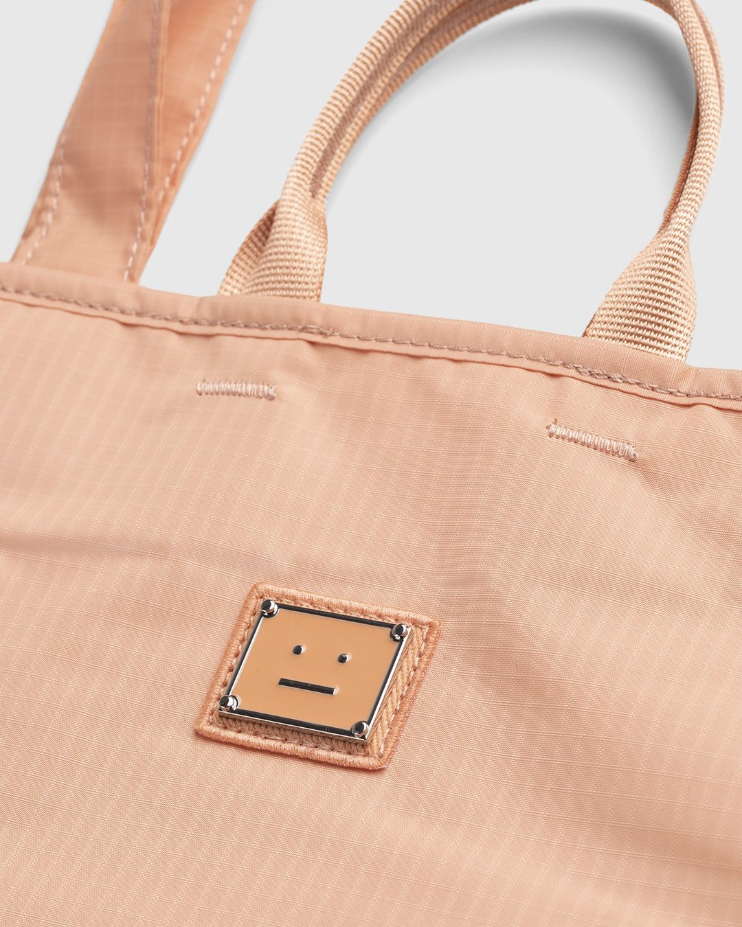 Acne Studios – Shoulder Tote Bag Peach Orange - Tote Bags - Orange - Image 3