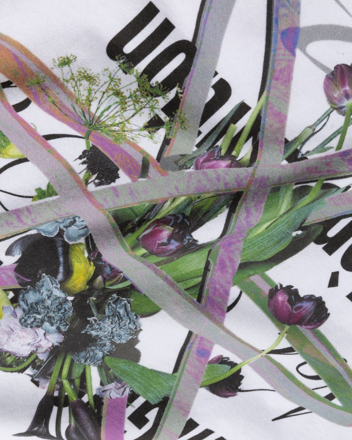 Bstroy x Highsnobiety – Not In Paris 4 Flower T-Shirt White - T-shirts - White - Image 6