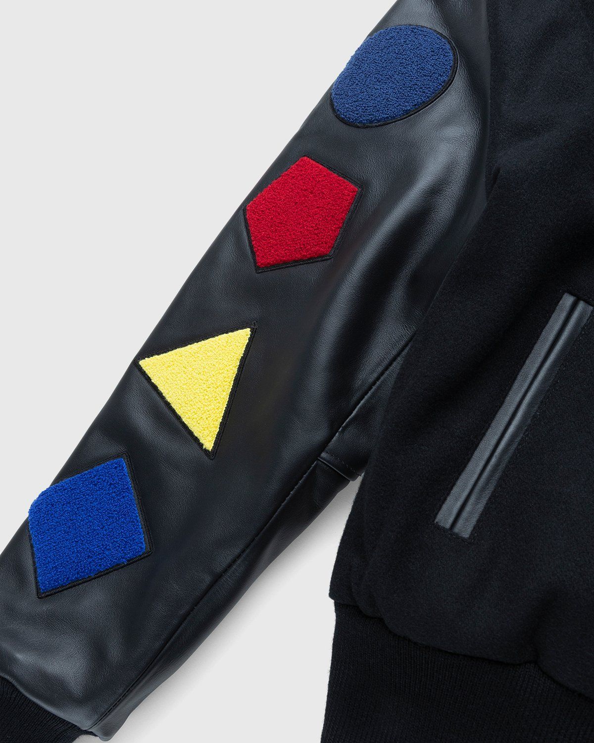 Jacob & Co. x Highsnobiety – Logo Varsity Jacket Black - Outerwear - Black - Image 8