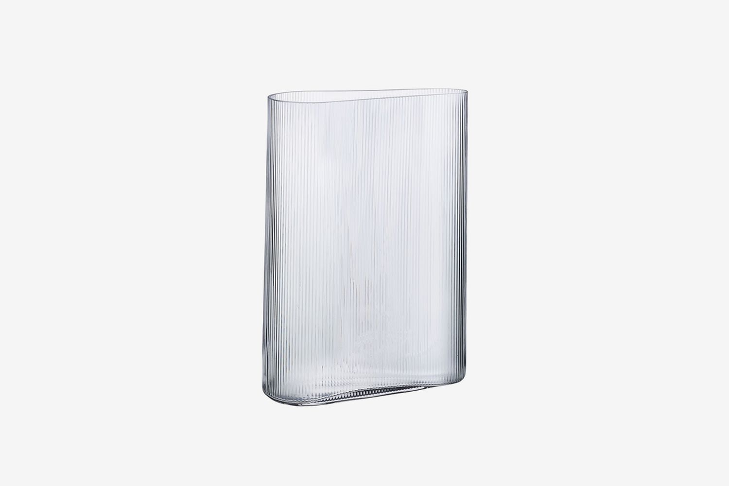 Tall Mist Glass Vase